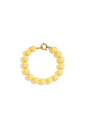 Ketting met medium kralen en frontsluiting-12mm