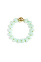 Armband met statement en hartvormige kralen