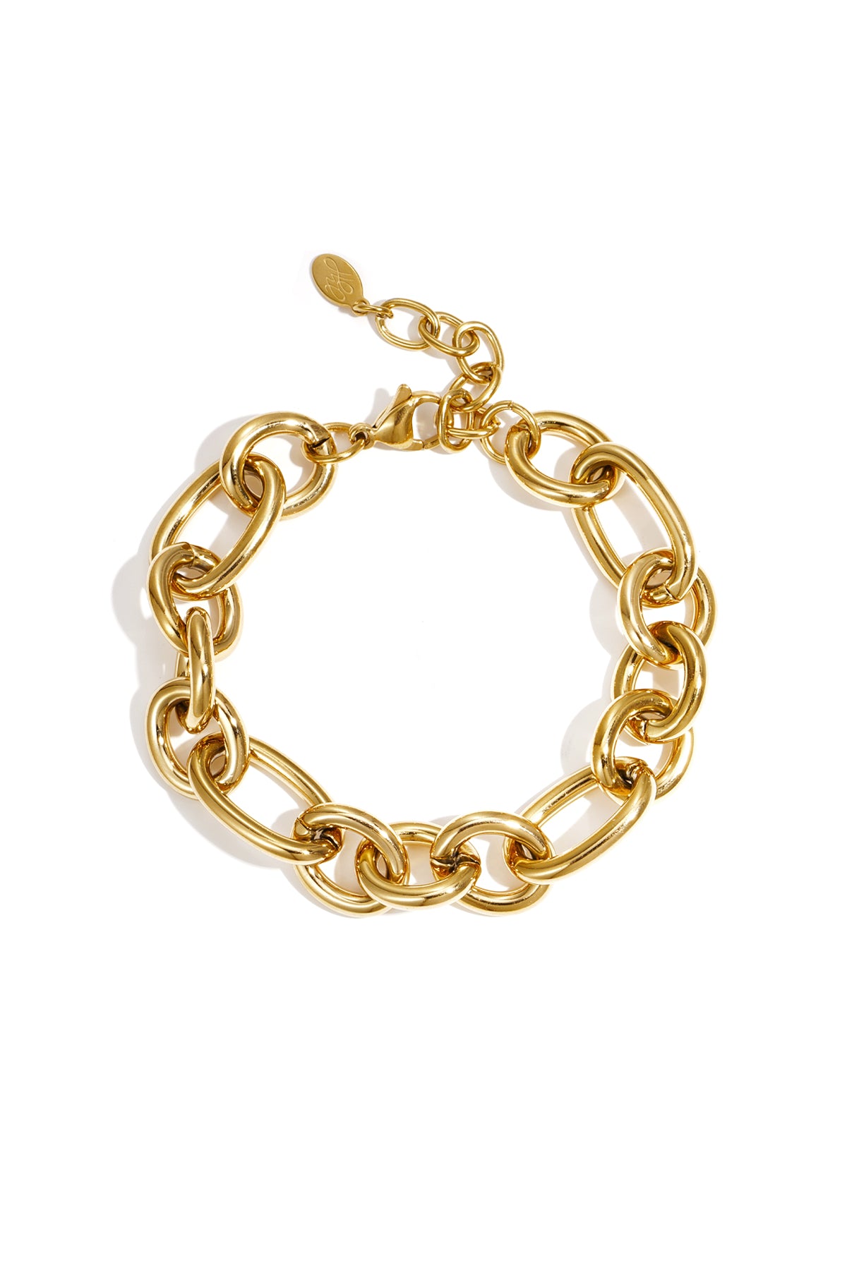 Armband met ronde schakels