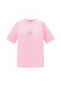 Cotton Vrouwen T-shirt Casual Geborduurde Sterrenvis