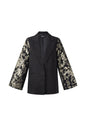 Geweven Polyestervezel Vrouwenpak Elegant Bloemenprint 3-delige set
