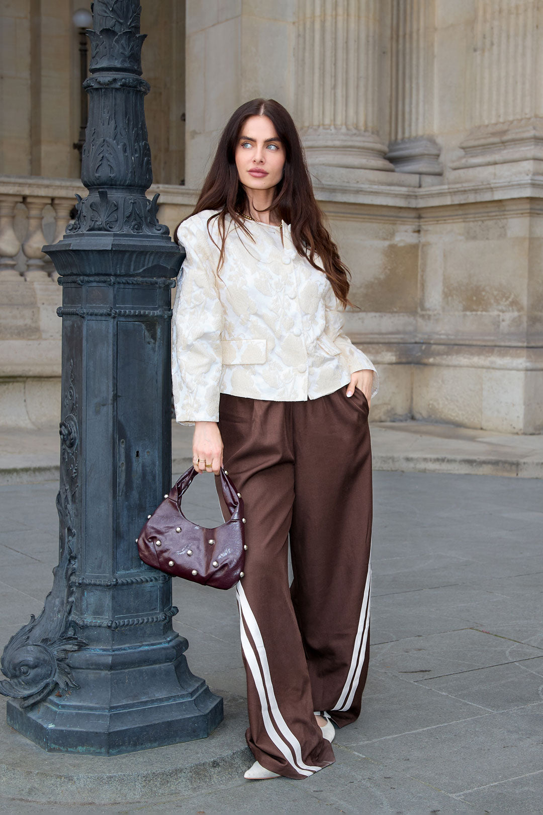 Gestreepte broek