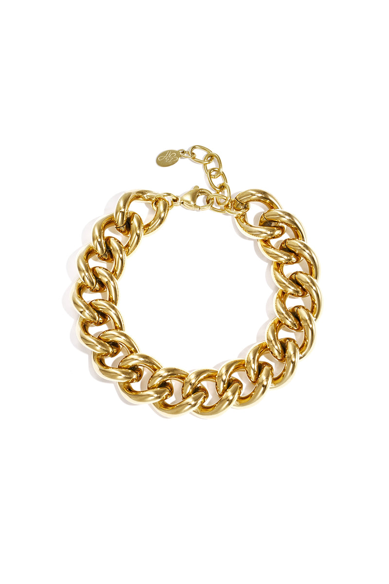 Statement schakelarmband