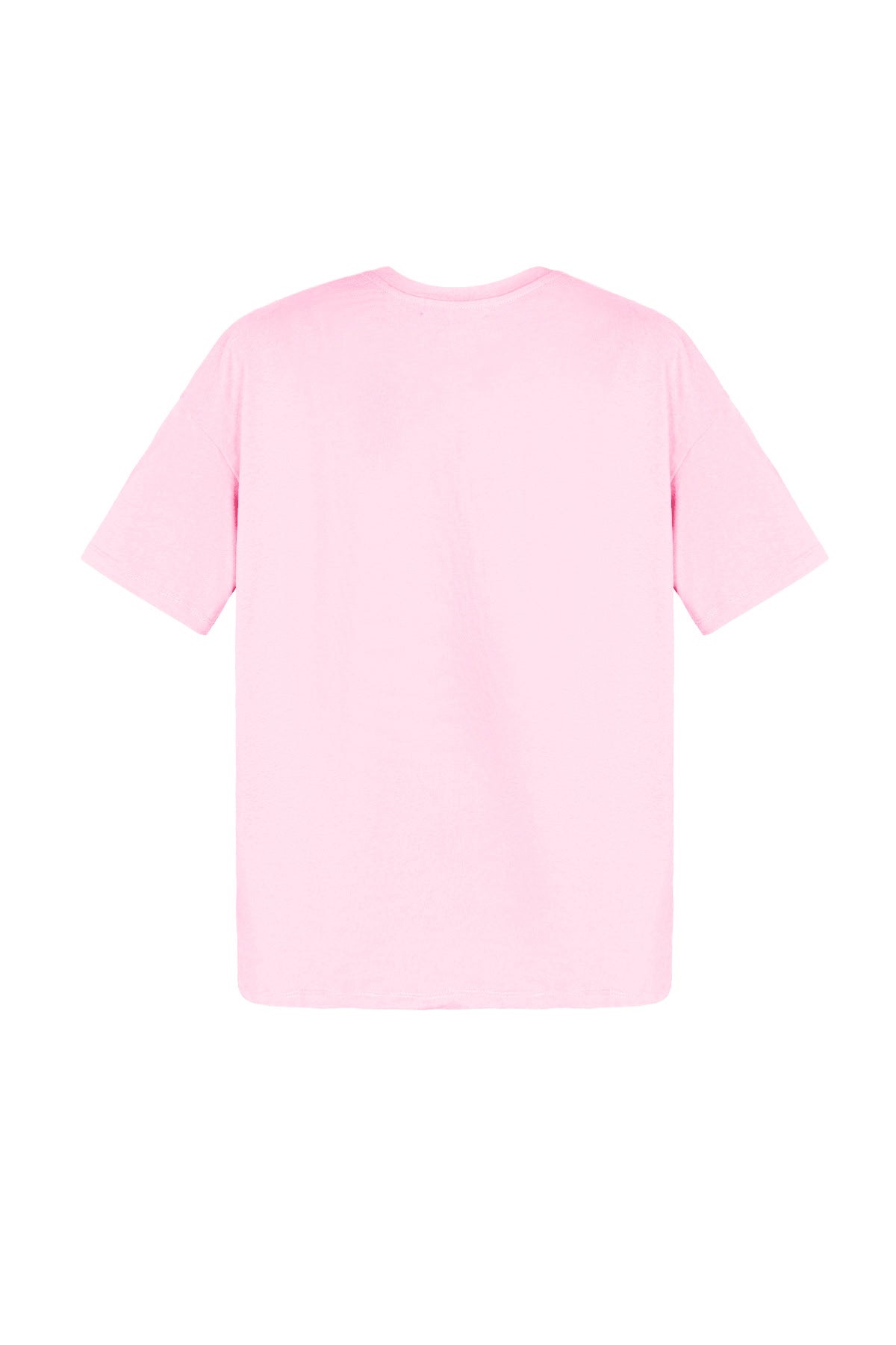 Cotton Vrouwen T-shirt Oversized Minimalistisch Logo