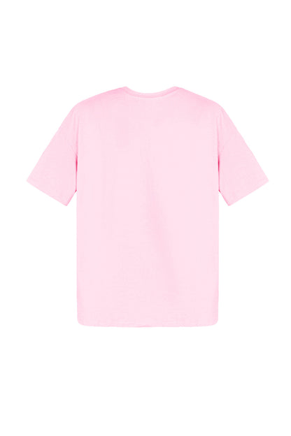 Cotton Vrouwen T-shirt Oversized Minimalistisch Logo