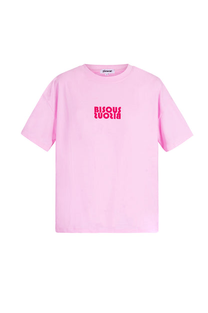 Katoen Vrouwen T-shirt Oversized Logo Print