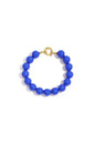 Ketting met medium kralen en frontsluiting-12mm