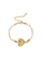 Armbanden met touwbedeltjes, bloemenmotief, casual, vakantie/strand, romantische serie, damessieraden