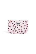 Make-up tas met stippen roze