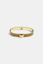 Armband in diverse kleuren met hart detail - 0,9 cm