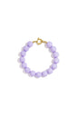 Ketting met medium kralen en frontsluiting-12mm