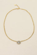 Prachtige ketting met steen