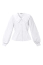 Katoenen blouses en overhemden Effen casual lente/zomerkleding
