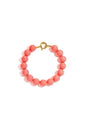 Ketting met medium kralen en frontsluiting-12mm