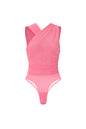 Spandex Bodyshaper Bodysuit Een-Schouder Ontwerp Contour Fit